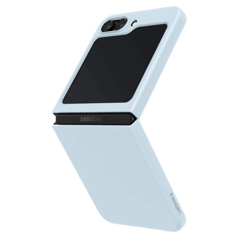 Etui Spigen Airskin na Samsung Galaxy Z Flip 5 - jasnoniebieskie - obrazek 2