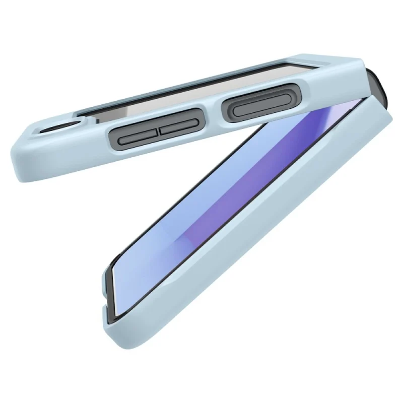 Etui Spigen Airskin na Samsung Galaxy Z Flip 5 - jasnoniebieskie - obrazek 8