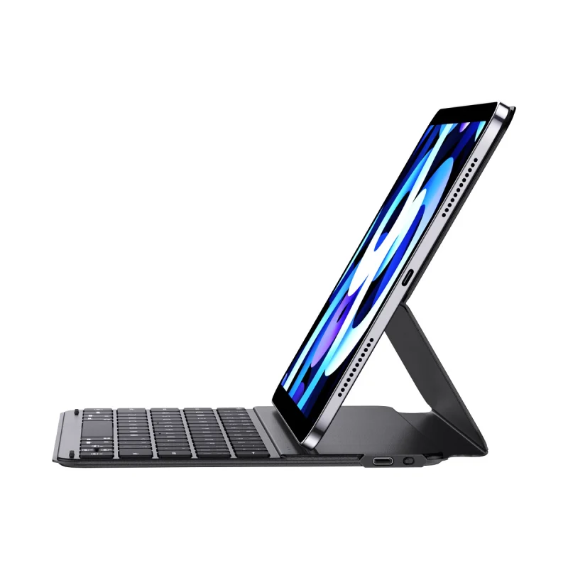 Etui z klawiaturą Baseus Brilliance Series na iPad Pro 12.9'' (2022/2021/2020/2019) + kabel USB-C - czarne - obrazek 3