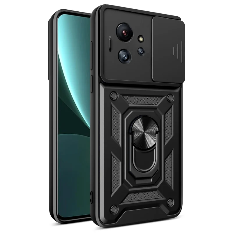 Etui pancerne Hybrid Armor Camshield do Infinix Zero Ultra z osłoną na aparat - czarne