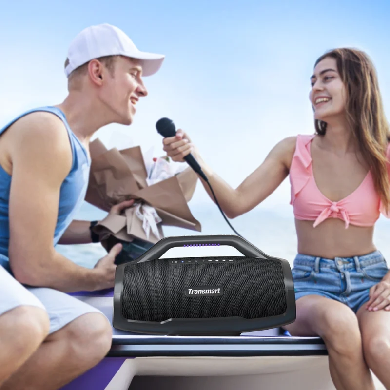 Przenośny głośnik imprezowy Tronsmart Bang Max 130W Bluetooth 5.3 IPX6 - czarny - obrazek 9