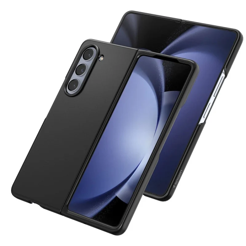 Etui Spigen Airskin na Samsung Galaxy Z Fold 5 - czarne - obrazek 12