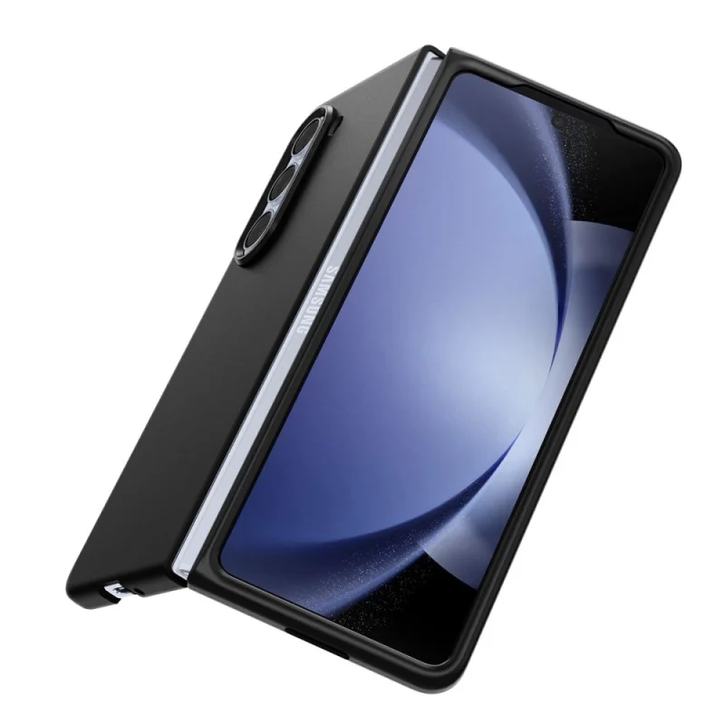 Etui Spigen Airskin na Samsung Galaxy Z Fold 5 - czarne - obrazek 2