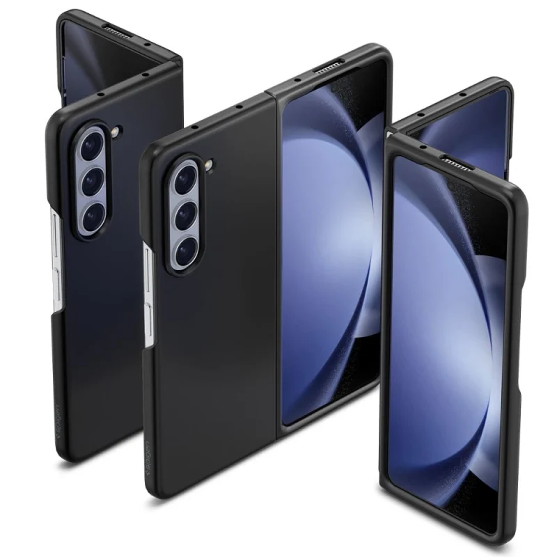 Etui Spigen Airskin na Samsung Galaxy Z Fold 5 - czarne - obrazek 4