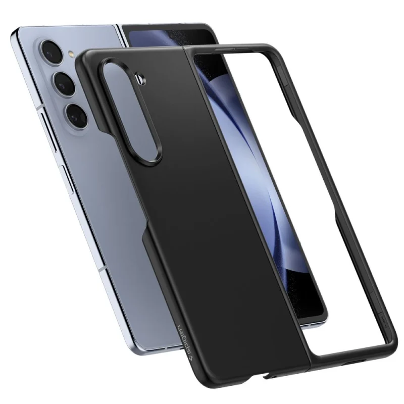 Etui Spigen Airskin na Samsung Galaxy Z Fold 5 - czarne - obrazek 5