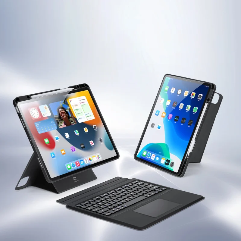 Etui z klawiaturą Bluetooth Dux Ducis DK Series do Apple iPad Pro 12.9 (2020/2021/2022) - czarne - obrazek 9