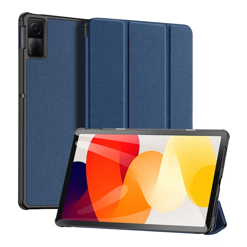 Etui z funkcją smart sleep Dux Ducis Domo do tabletu Xiaomi Redmi Pad SE 11'' - niebieskie - obrazek 6