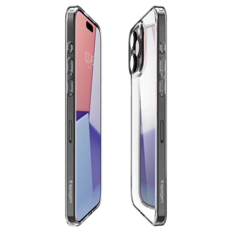 Etui Spigen Airskin Hybrid na iPhone 15 Pro - przezroczyste - obrazek 7