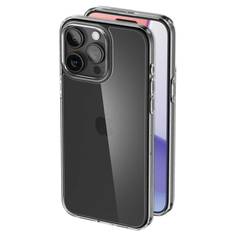 Etui Spigen Airskin Hybrid na iPhone 15 Pro - przezroczyste - obrazek 8