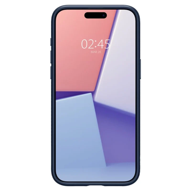 Etui Spigen Liquid Air na iPhone 15 Pro - niebieskie - obrazek 3