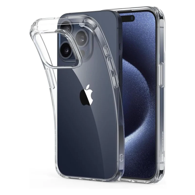 Etui ESR Project Zero na iPhone 15 Pro - przezroczyste