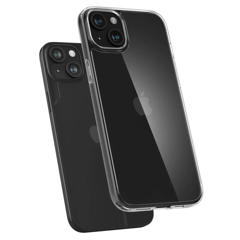 Etui Spigen Airskin Hybrid na iPhone 15 - przezroczyste - obrazek 6