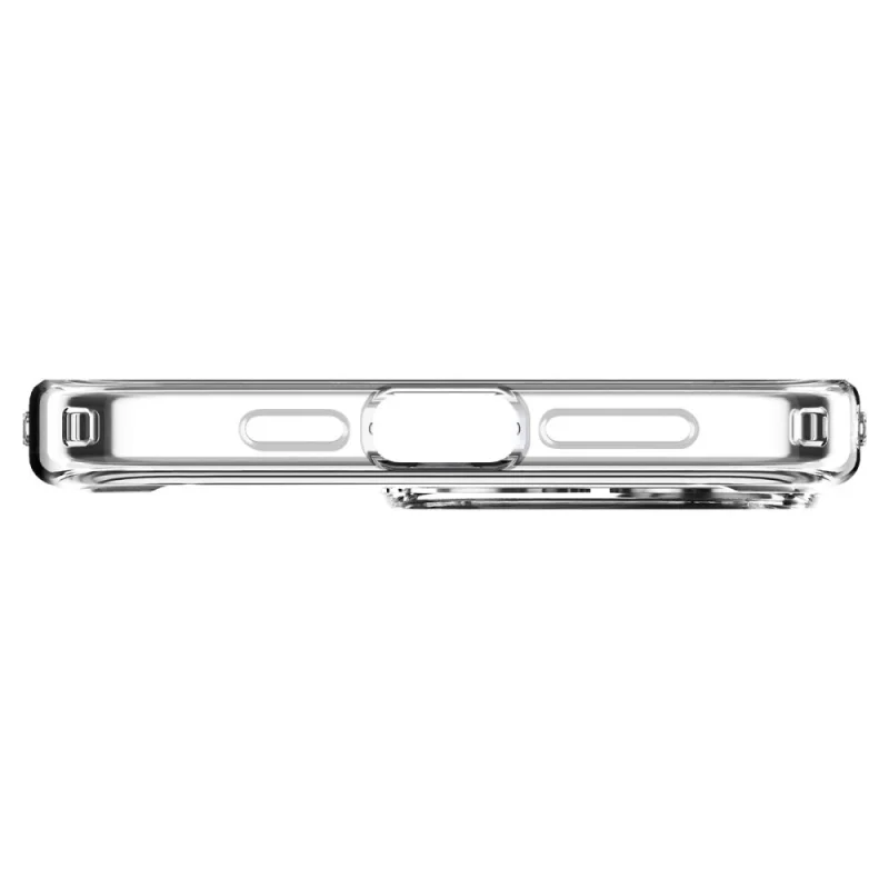 Etui Spigen Ultra Hybrid Mag z MagSafe na iPhone 15 Pro - przezroczysto-szare - obrazek 6