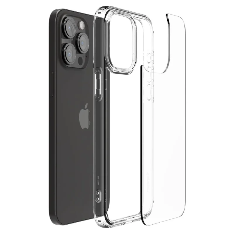 Etui Spigen Ultra Hybrid na iPhone 15 Pro - przezroczyste - obrazek 8