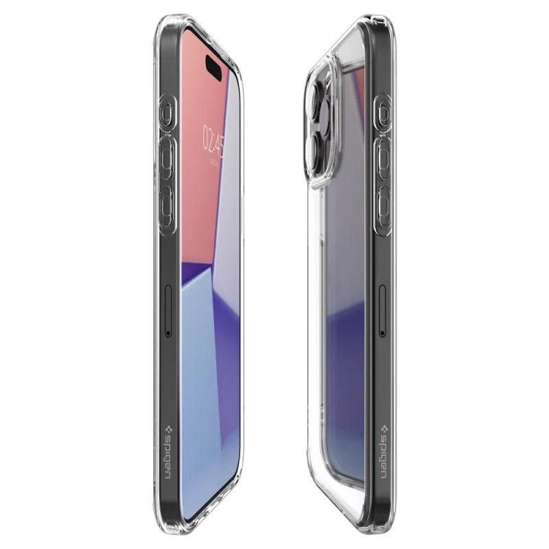 Etui Spigen Ultra Hybrid na iPhone 15 Pro - przezroczyste - obrazek 9