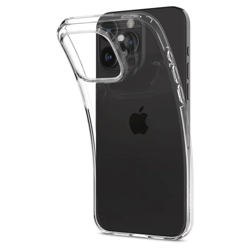 Etui Spigen Liquid Crystal na iPhone 15 Pro - przezroczyste - obrazek 6