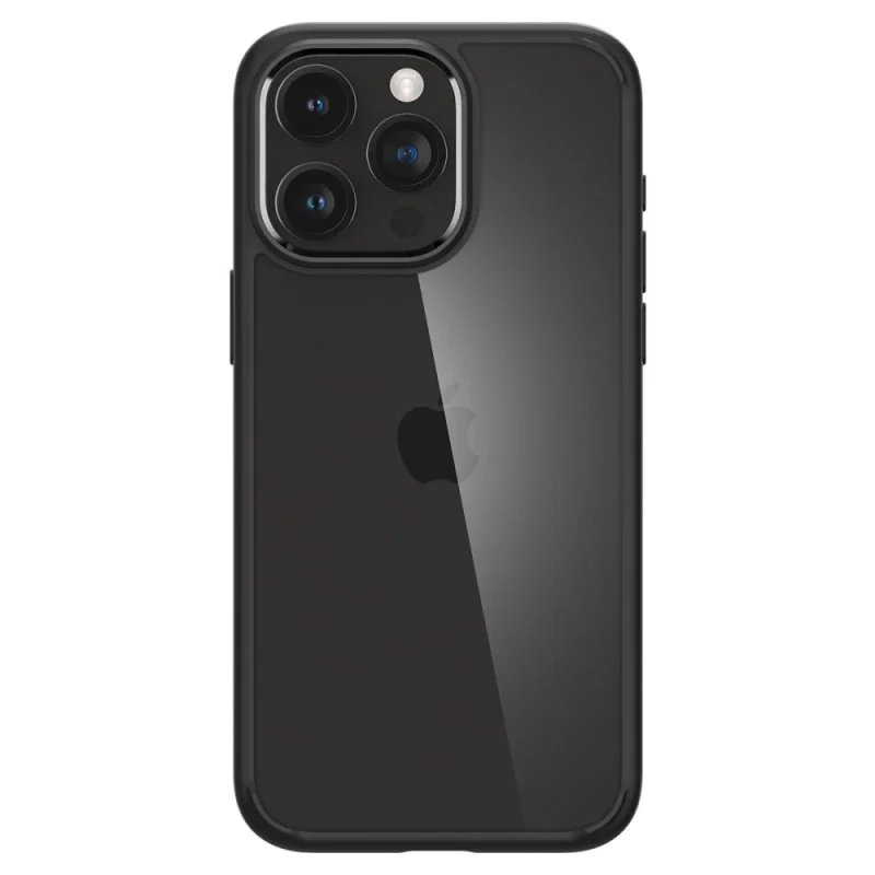 Etui Spigen Ultra Hybrid na iPhone 15 Pro Max - czarny mat - obrazek 2