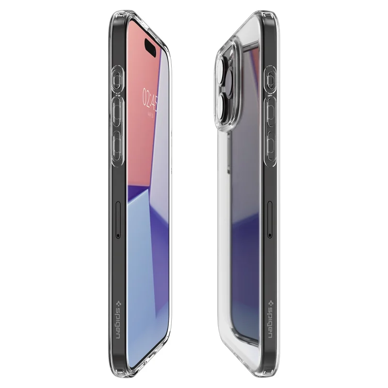 Etui Spigen Crystal Flex na iPhone 15 Pro Max - przezroczyste - obrazek 12