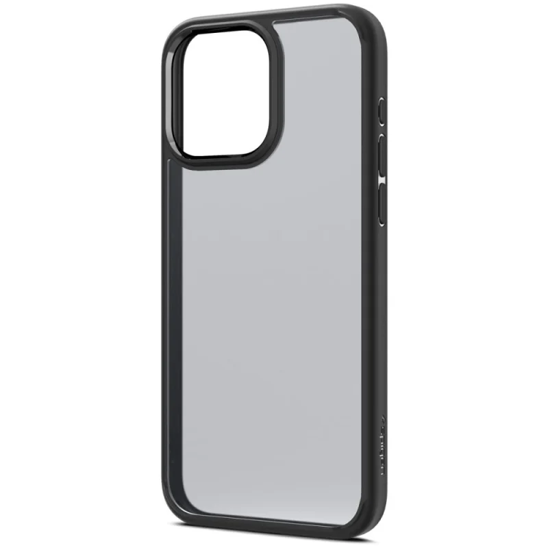 Etui Spigen Ultra Hybrid na iPhone 15 Pro - przezroczysto-czarne - obrazek 10