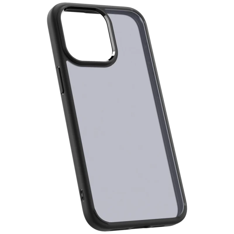 Etui Spigen Ultra Hybrid na iPhone 15 Pro - przezroczysto-czarne - obrazek 16