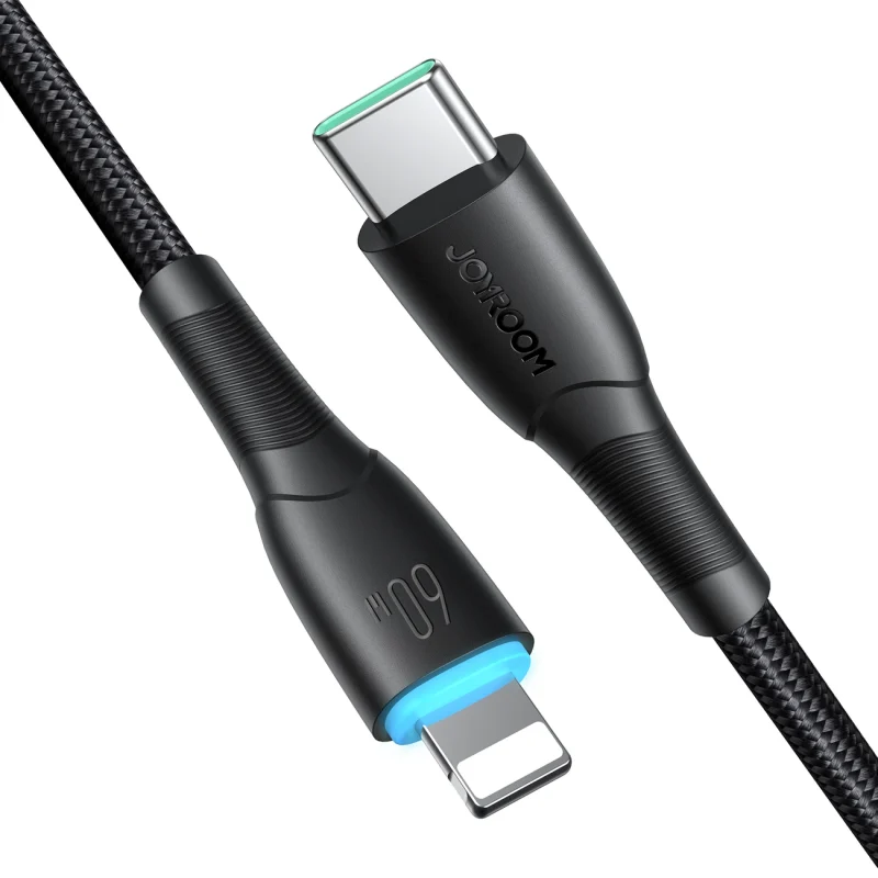 Kabel Joyroom Starry Series SA32-CC3 USB-C / USB-C 60W 1m - czarny - obrazek 6