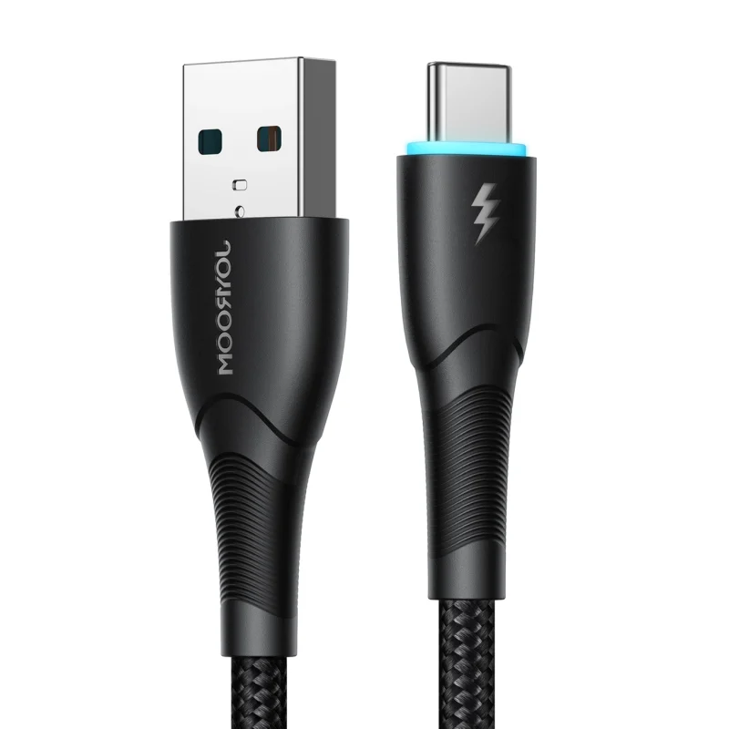 Kabel Joyroom Starry Series SA32-AC3 3A USB-A / USB-C 1m - czarny - obrazek 6