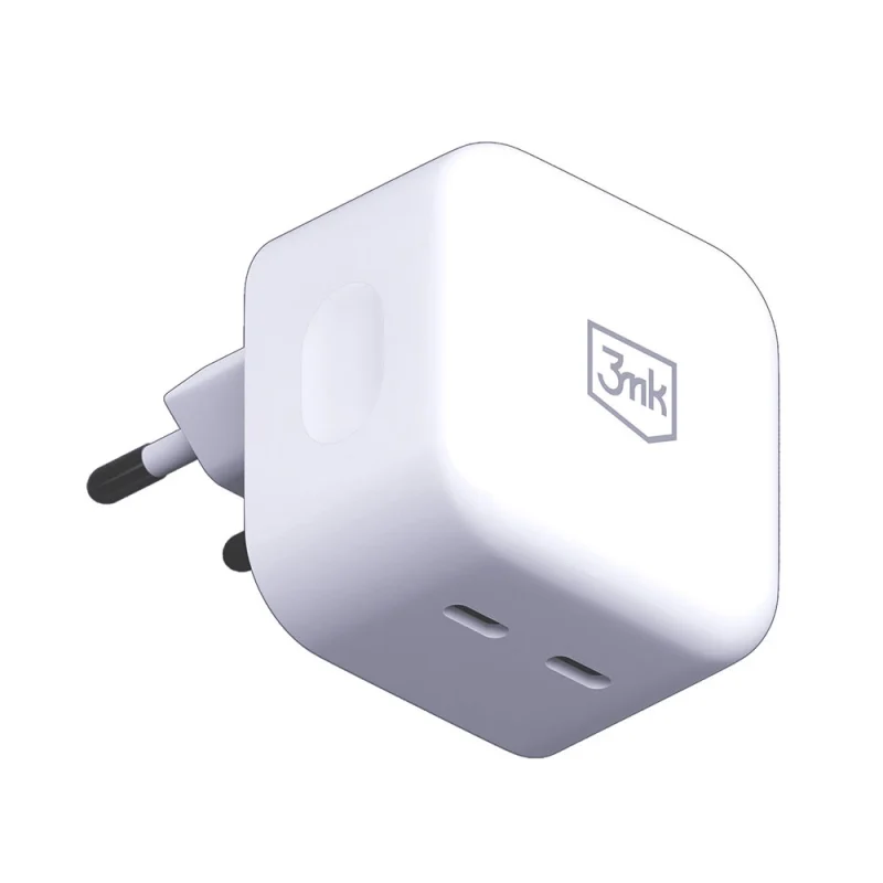 Ładowarka sieciowa 3mk Hyper Charger 35W 2x USB-C - biała - obrazek 8