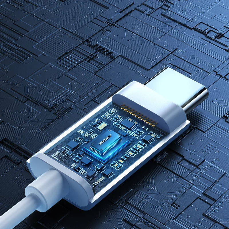 Słuchawki douszne USB-C Joyroom JR-EC06 - srebrne - obrazek 13