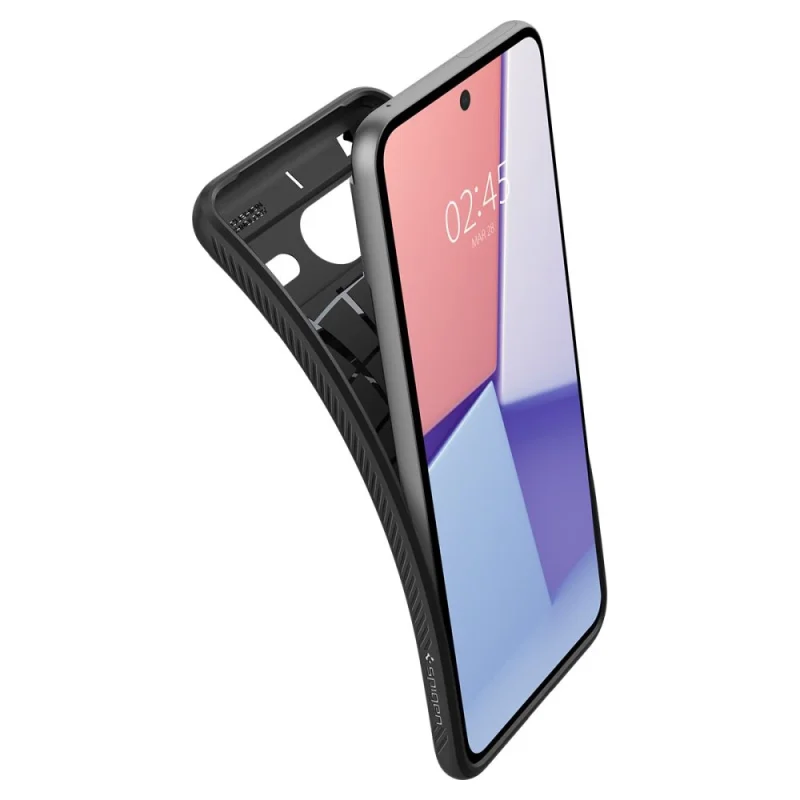 Etui Spigen Liquid Air na Google Pixel 8 - czarny mat - obrazek 7