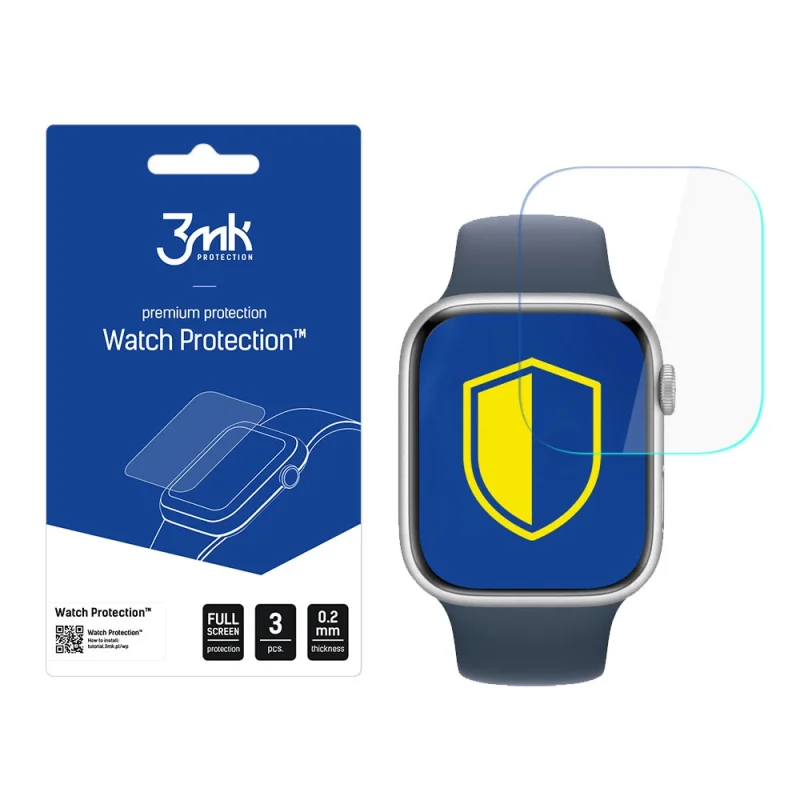 Folia ochronna 3mk Watch Protection™ v. ARC+ na Apple Watch 9 45mm