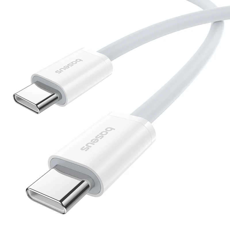 Kabel Baseus Superior Series ll USB-C - USB-C 30W 480Mb/s 2m - biały - obrazek 2