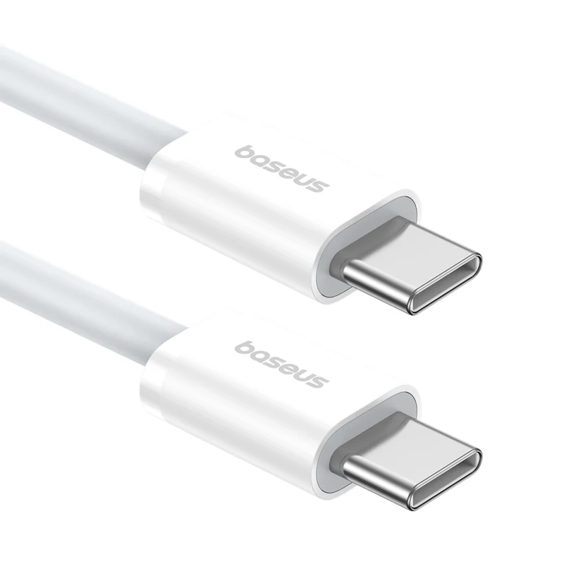 Kabel Baseus Superior Series ll USB-C - USB-C 30W 480Mb/s 2m - biały - obrazek 4