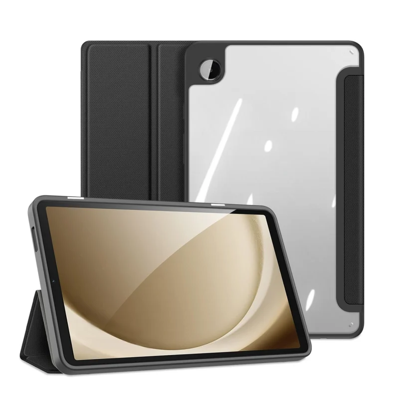 Etui z klapką podstawką Dux Ducis Toby do Samsung Galaxy Tab A9 8.7'' - czarne - obrazek 9