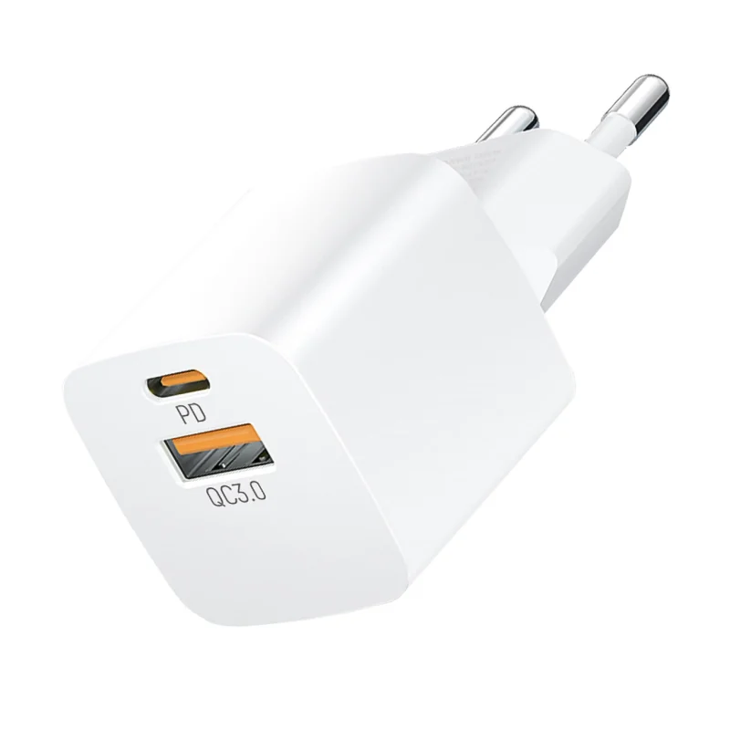 Ładowarka sieciowa Wozinsky CMWCW 20W USB-C / USB-A - biała - obrazek 2