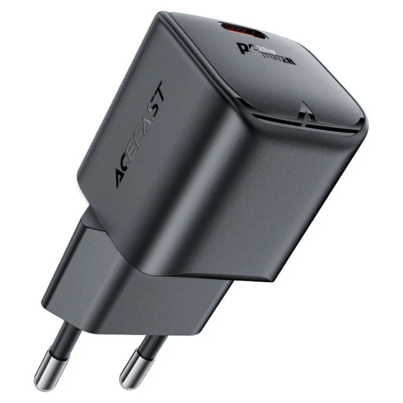 Ładowarka sieciowa Acefast A73 Mini PD 20W GaN USB-C - czarna - obrazek 5