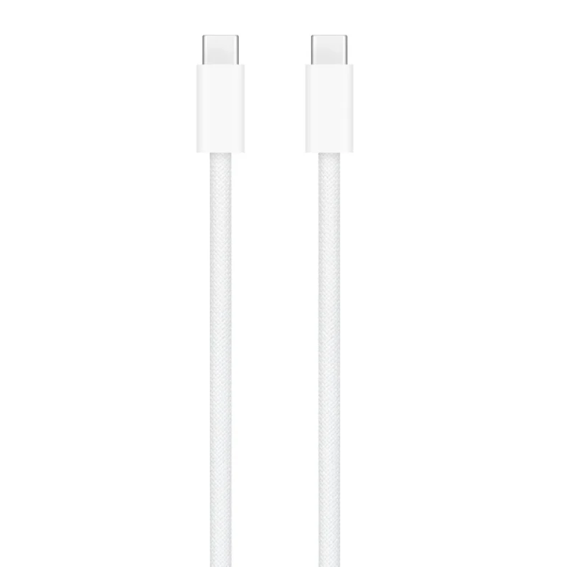 Kabel Apple MU2G3ZM/A USB-C - USB-C 240W 5A 2m - biały - obrazek 2