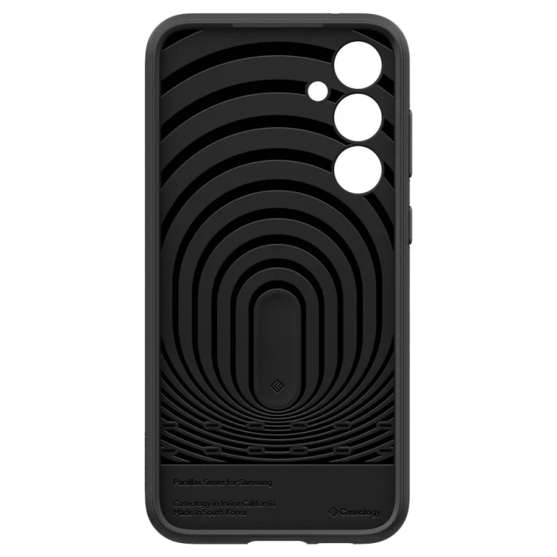 Etui Caseology Parallax na Samsung Galaxy S23 FE - czarny mat - obrazek 3