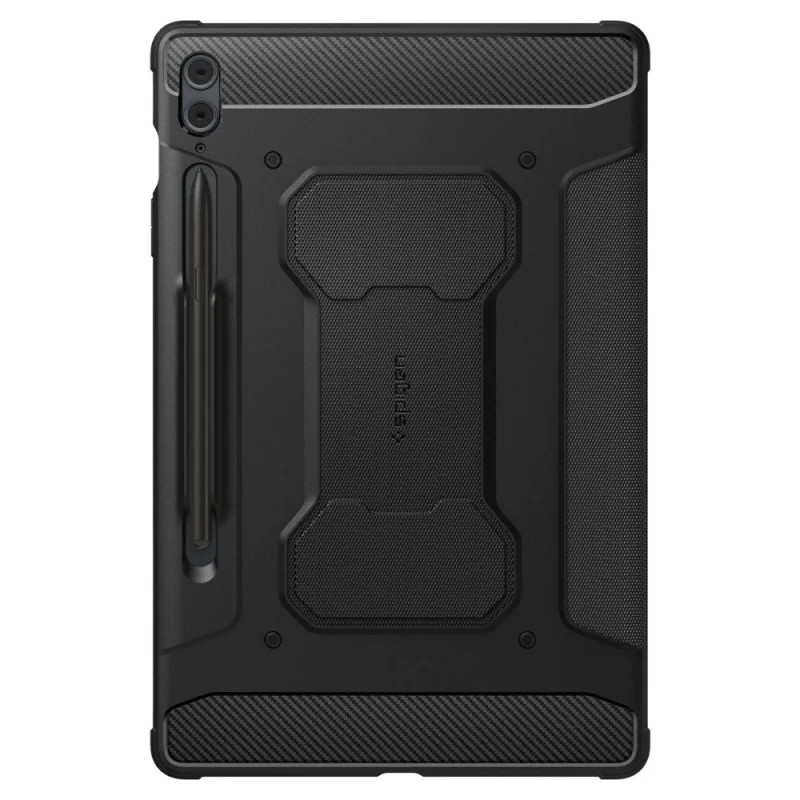 Etui Spigen Rugged Armor Pro na Samsung Galaxy Tab S9 FE+ 12.4'' X610 / X616B - czarne - obrazek 3