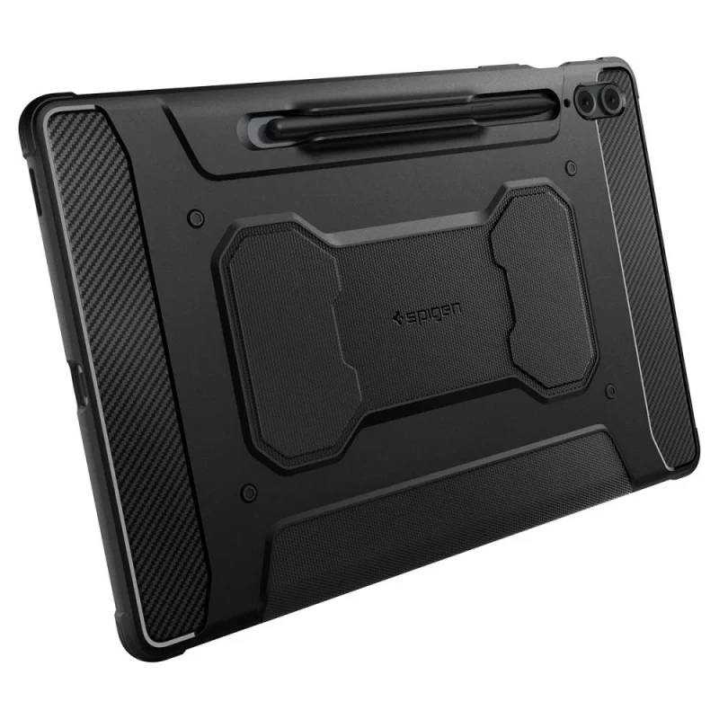 Etui Spigen Rugged Armor Pro na Samsung Galaxy Tab S9 FE+ 12.4'' X610 / X616B - czarne - obrazek 8