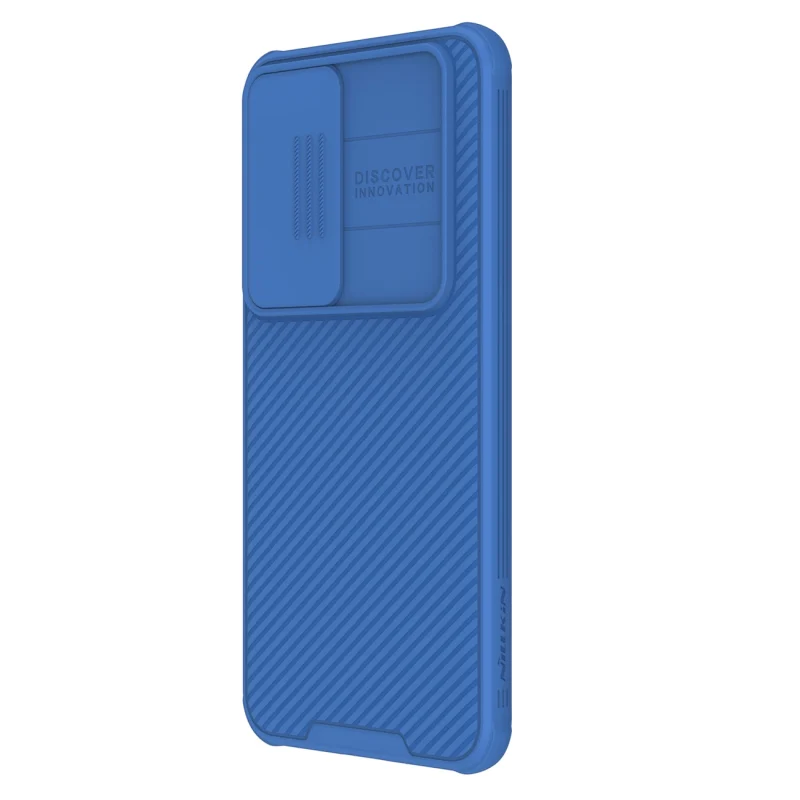 Etui Nillkin CamShield Pro pancerne z osłona na aparat do Samsung Galaxy S24+ - niebieskie - obrazek 3