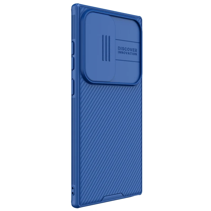 Etui Nillkin CamShield Pro pancerne z osłona na aparat do Samsung Galaxy S24 Ultra - niebieskie - obrazek 2