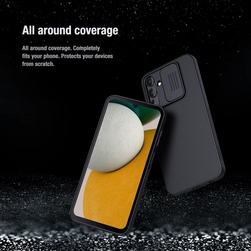 Etui z osłoną na aparat Nillkin CamShield Case do Samsung Galaxy A15 5G - czarny - obrazek 16