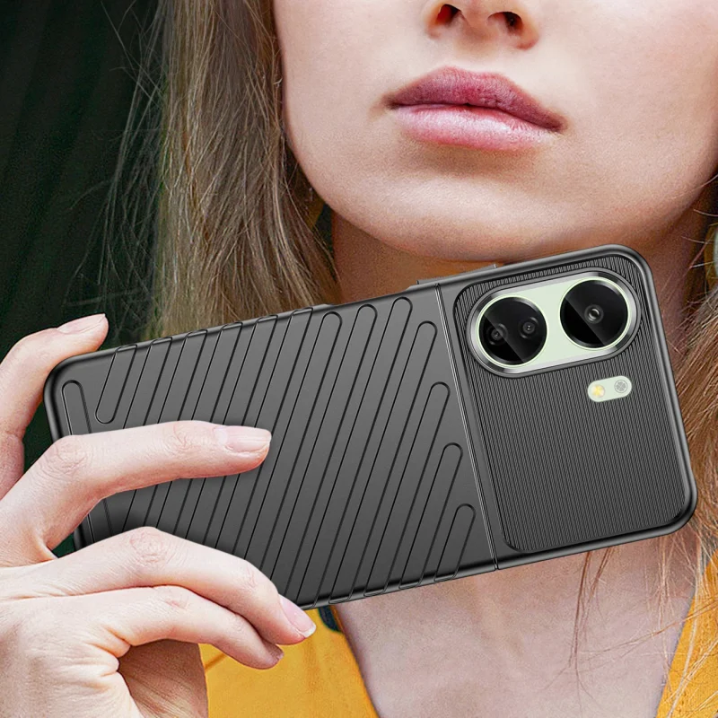 Pancerne etui Thunder Case na Xiaomi Redmi 13c - czarny - obrazek 9