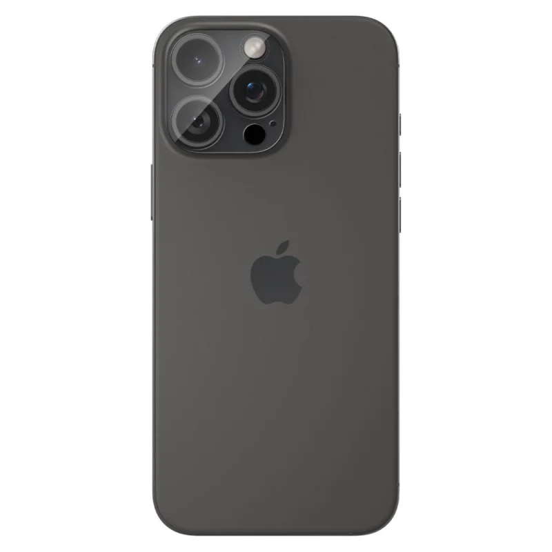 Osłona aparatu Spigen Optik.tR Camera Protector na iPhone 14 Pro / Pro Max / 15 Pro / Pro Max / 16 Pro / Pro Max - przezroczyste 2 szt. - obrazek 10