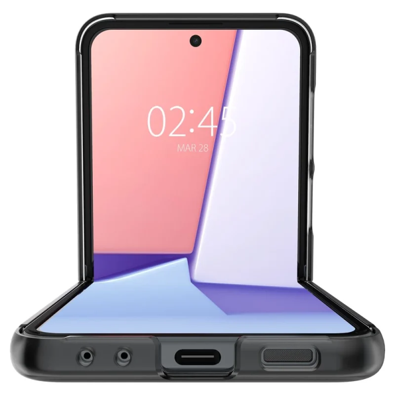 Etui Spigen Thin Fit Pro na Samsung Galaxy Z Flip 5 - szare - obrazek 12