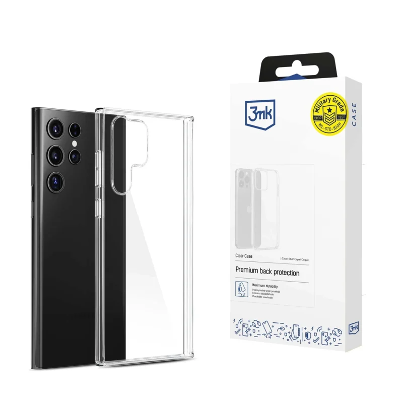 Etui 3mk Clear Case na Samsung Galaxy S24 Ultra