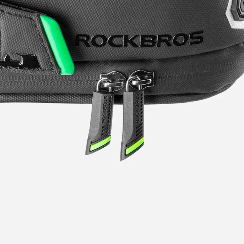 Torba rowerowa Rockbros C27-1 pod siodełko - czarna - obrazek 5