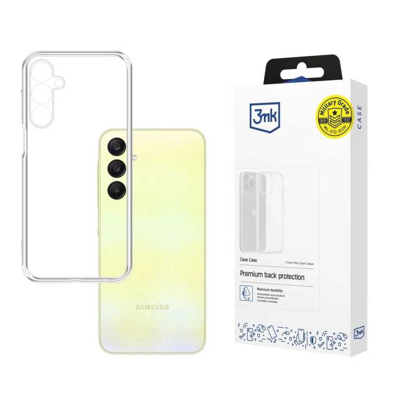 Etui 3mk Clear Case na Samsung Galaxy A25 5G - przezroczyste