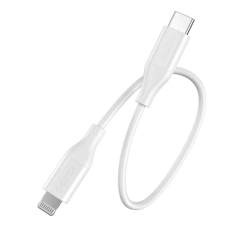 Kabel Choetech IP0040 USB-C / Lightning MFi PD 30W 1.2m - biały - obrazek 2