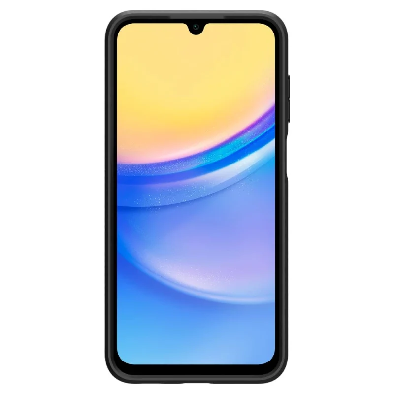 Etui Spigen Liquid Air na Samsung Galaxy A15 4G / 5G - czarny mat - obrazek 4